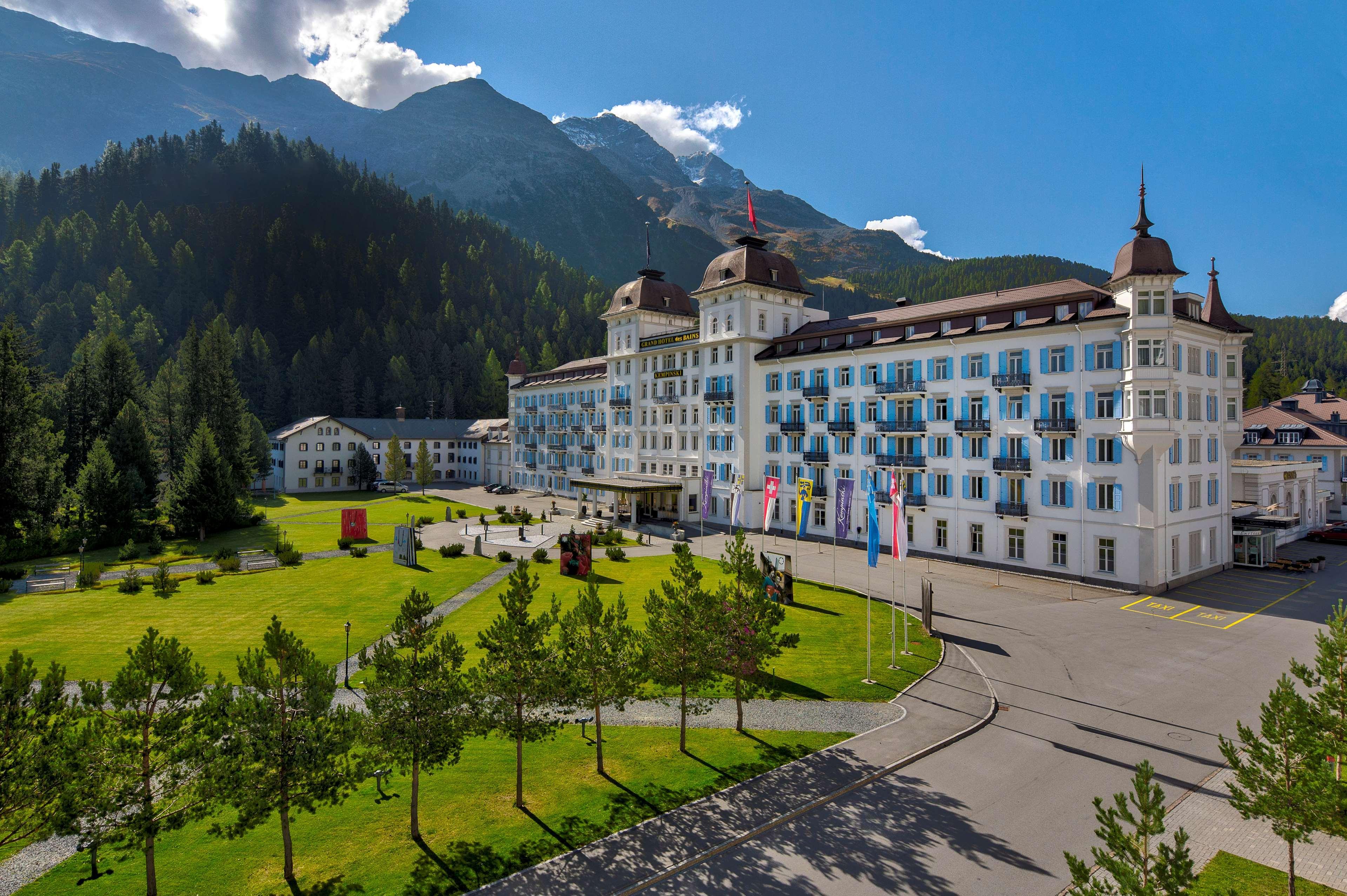 Grand Hotel Des Bains Kempinski St Moritz Exterior foto