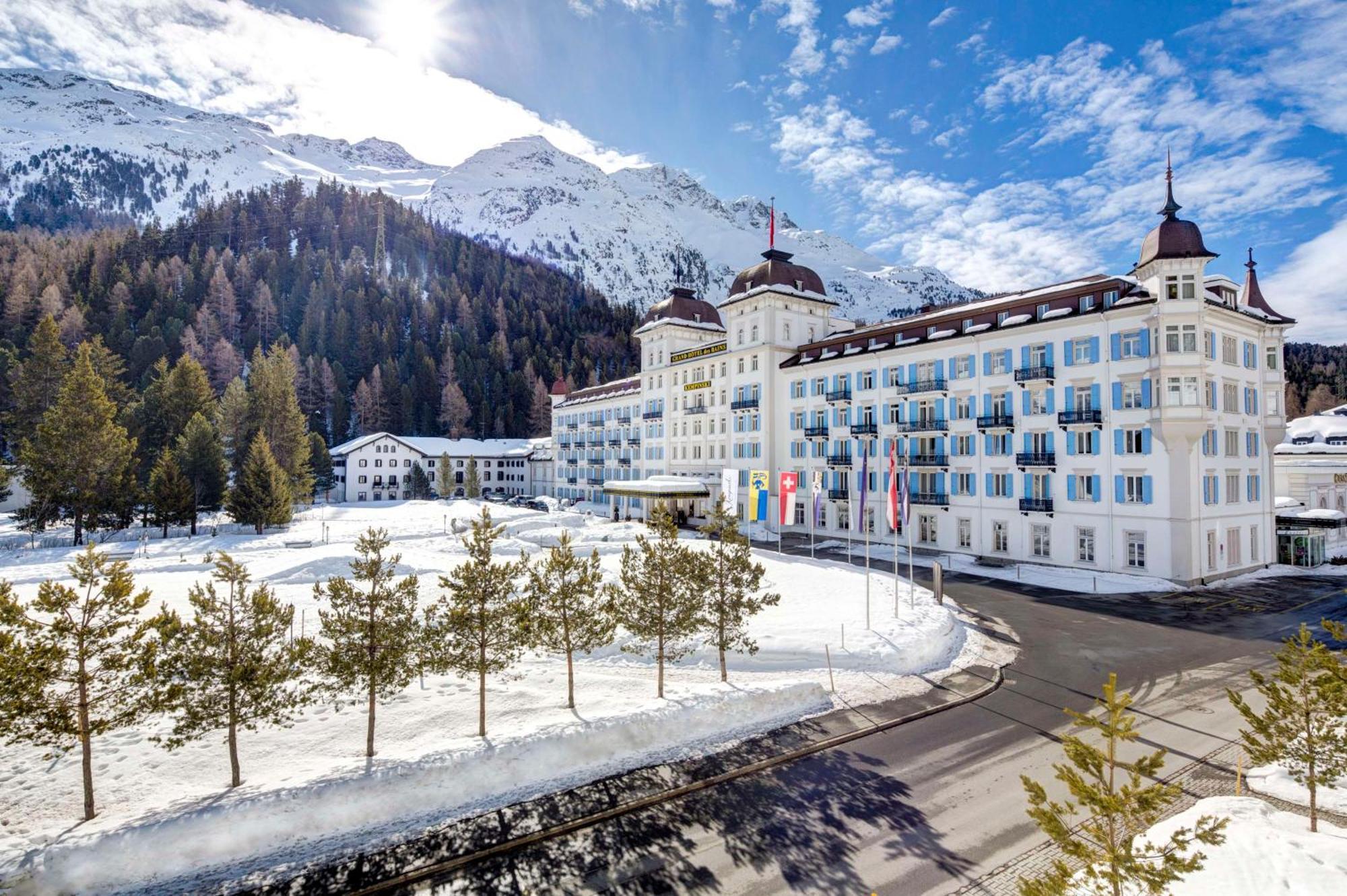 Grand Hotel Des Bains Kempinski St Moritz Exterior foto