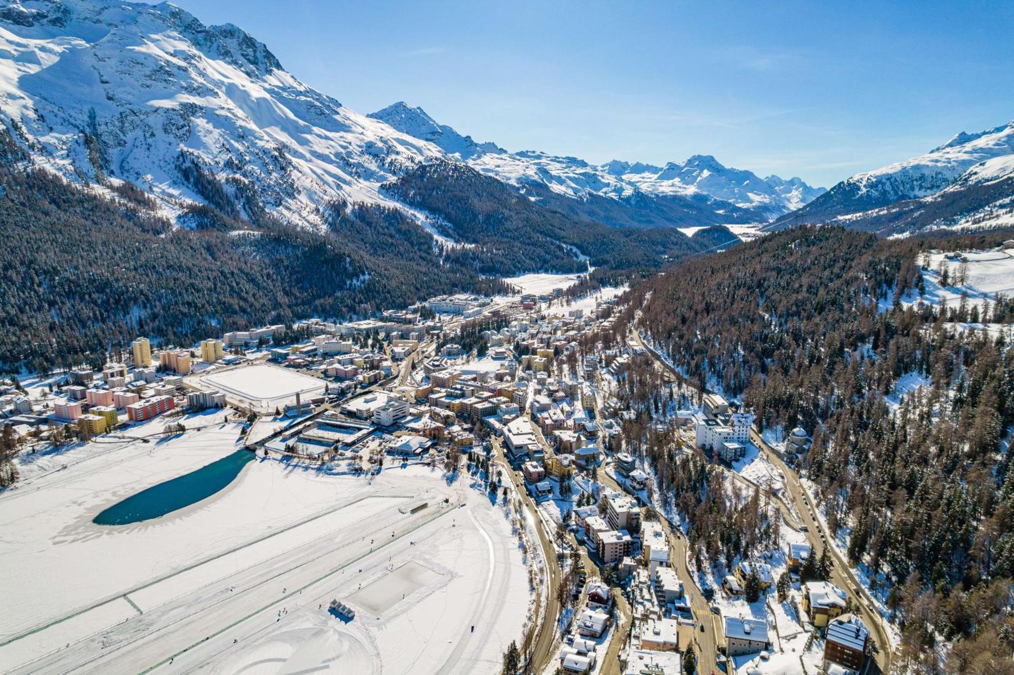 Grand Hotel Des Bains Kempinski St Moritz Exterior foto