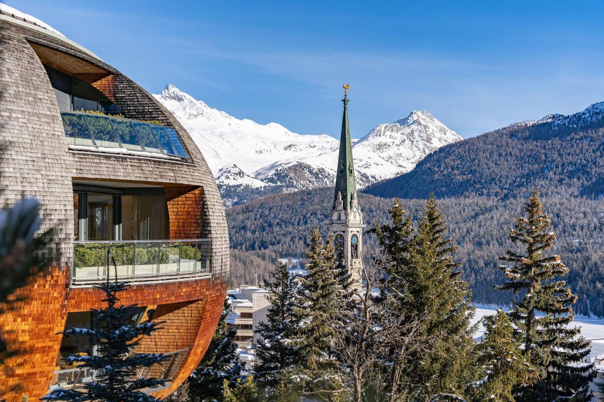 Grand Hotel Des Bains Kempinski St Moritz Exterior foto