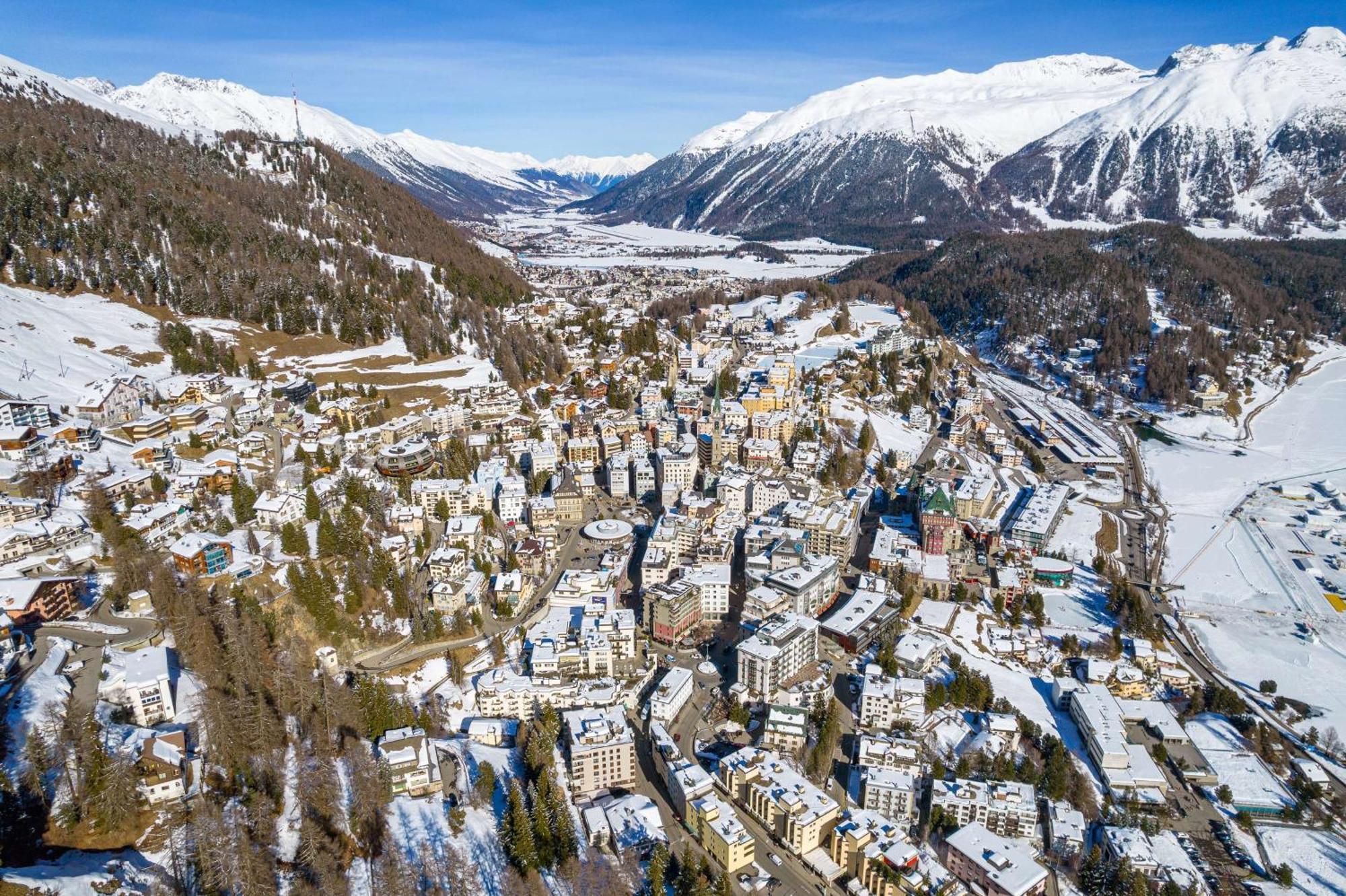 Grand Hotel Des Bains Kempinski St Moritz Exterior foto