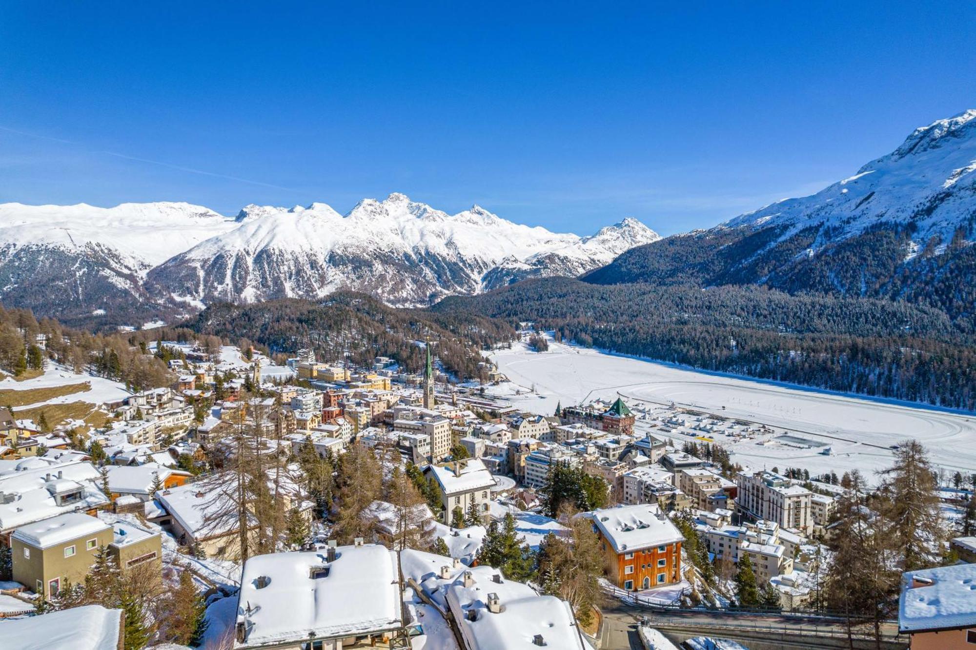 Grand Hotel Des Bains Kempinski St Moritz Exterior foto