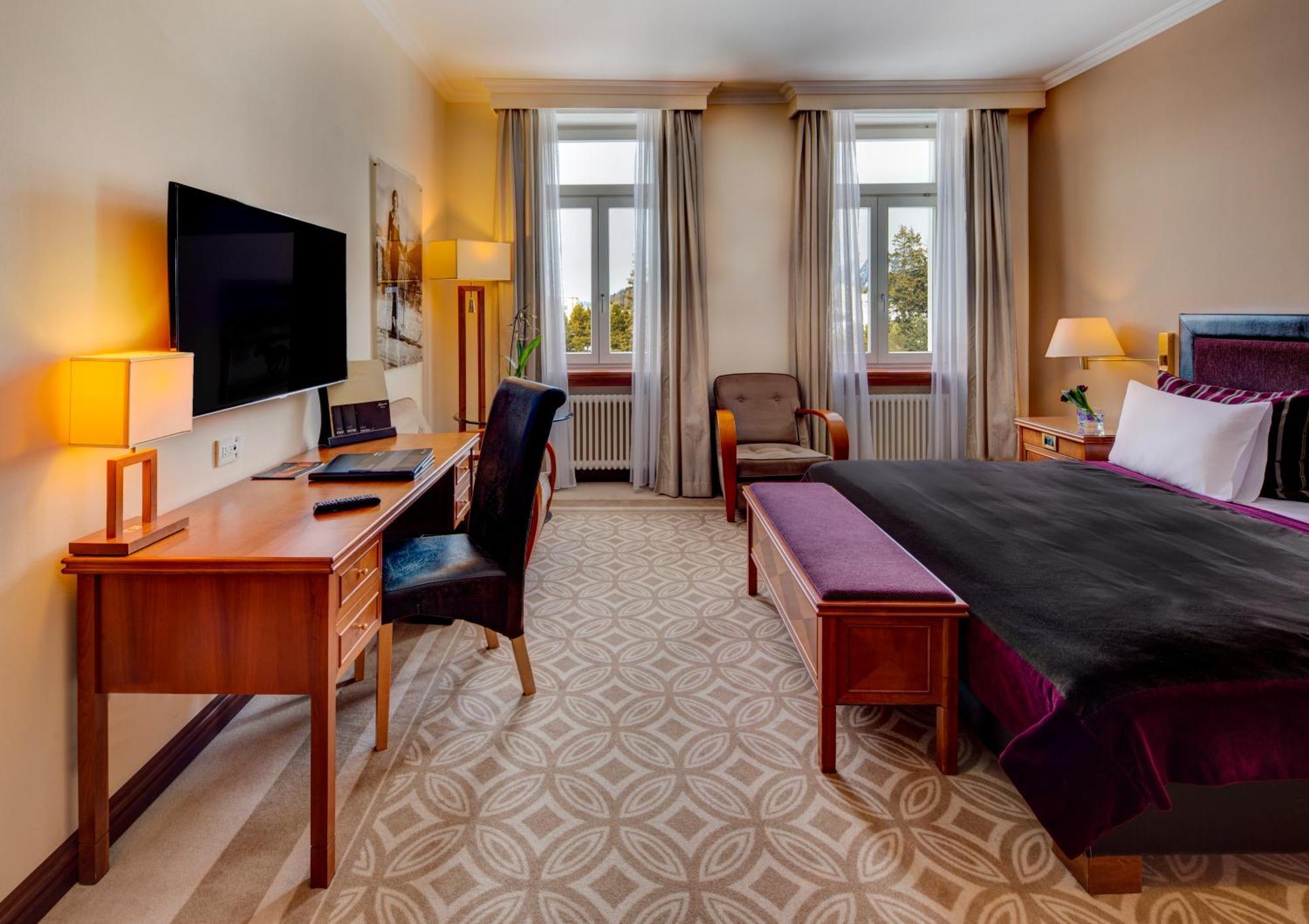 Grand Hotel Des Bains Kempinski St Moritz Exterior foto