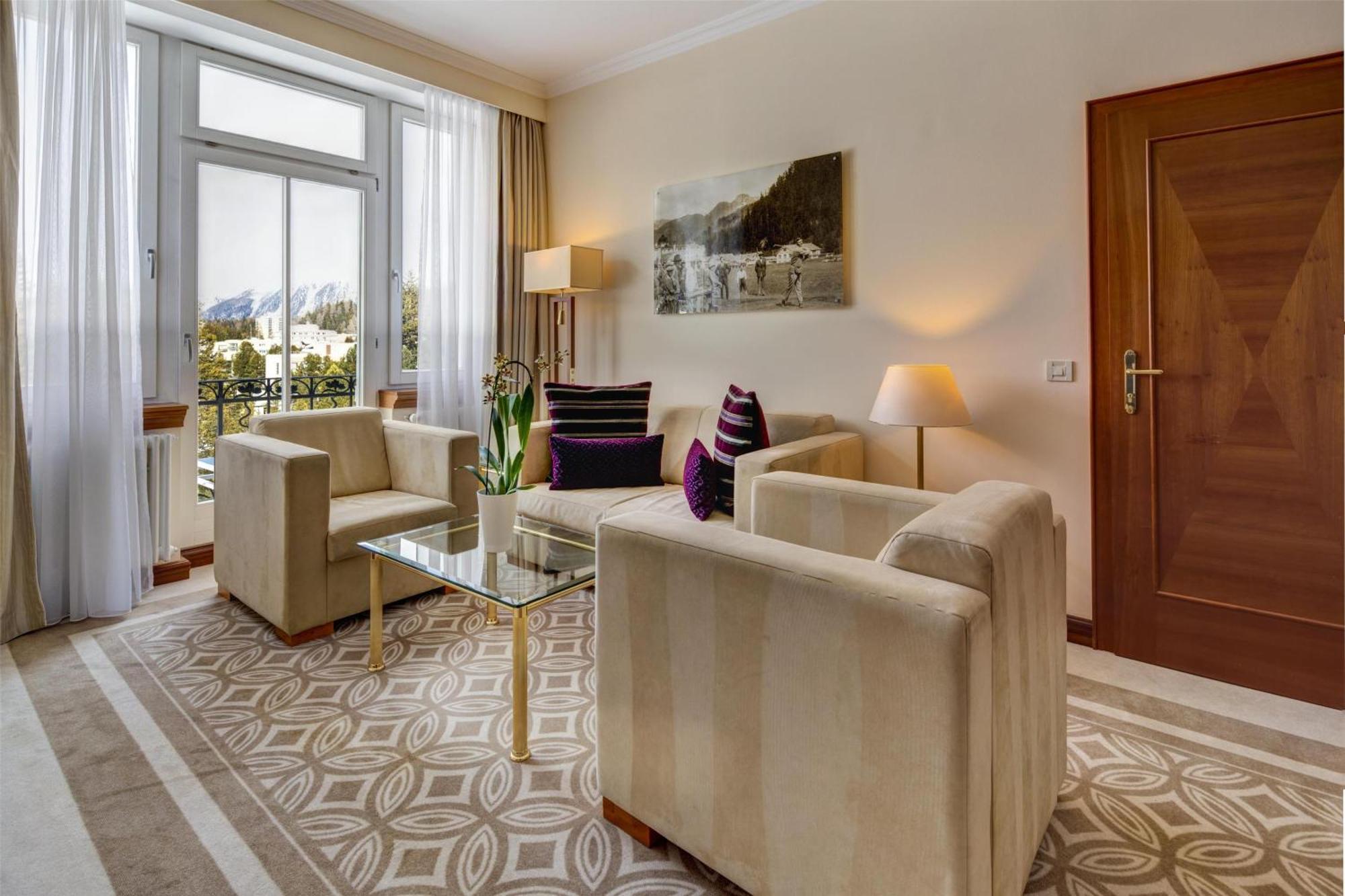 Grand Hotel Des Bains Kempinski St Moritz Exterior foto