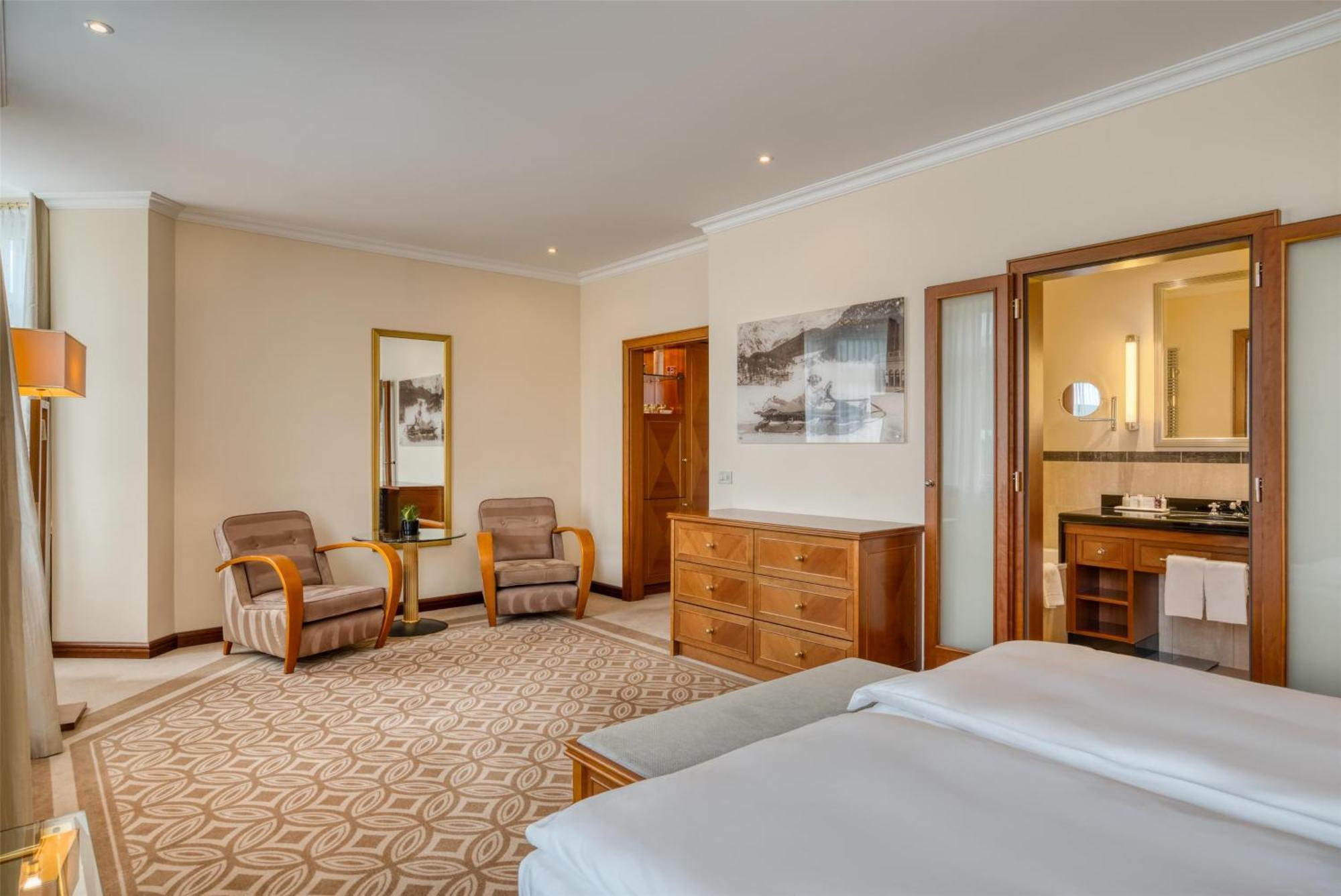 Grand Hotel Des Bains Kempinski St Moritz Exterior foto