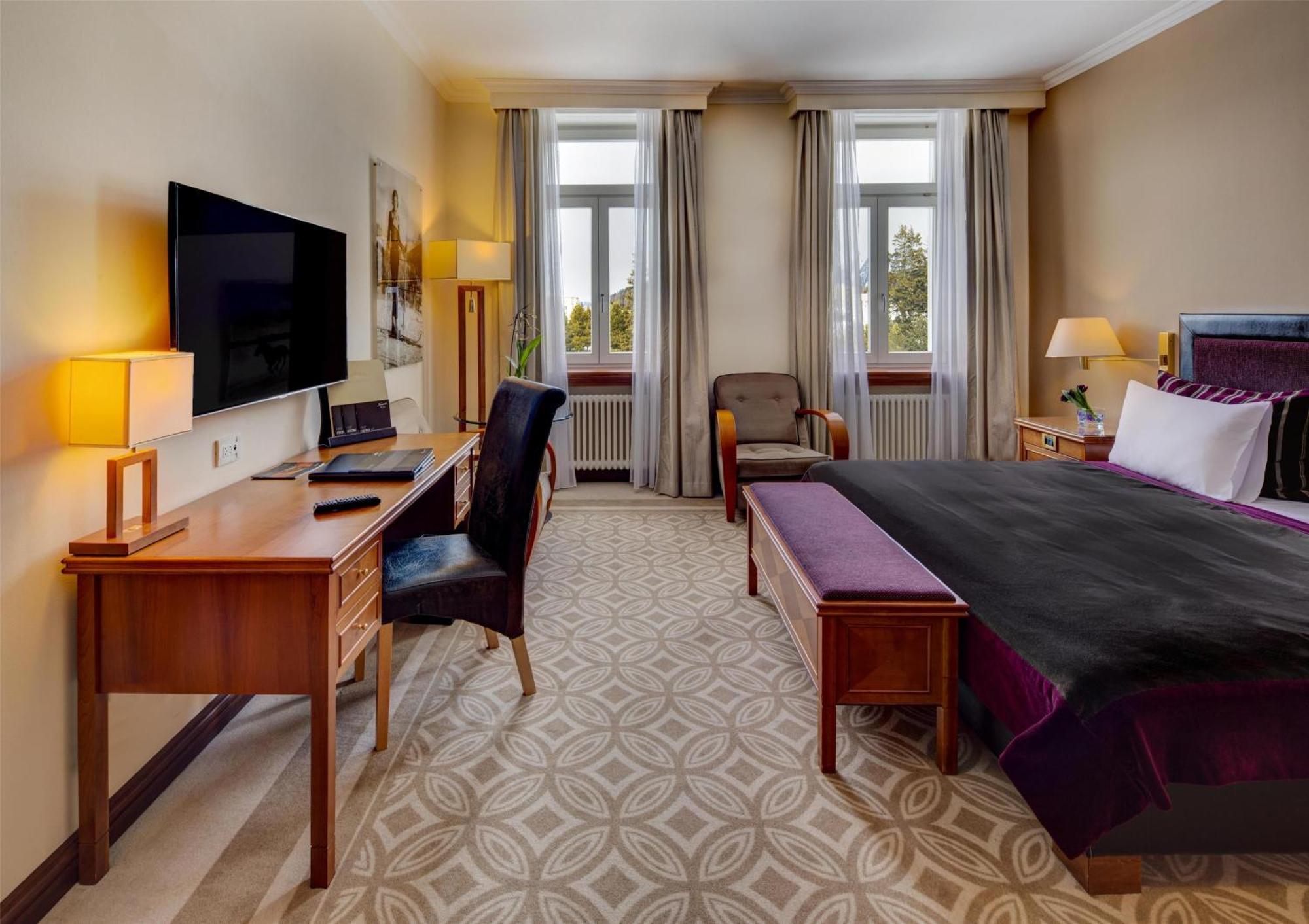 Grand Hotel Des Bains Kempinski St Moritz Exterior foto